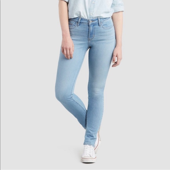 Levi's Denim - Levi’s 711 Mid-Rise Skinny Jeans 30x30 Medium 10